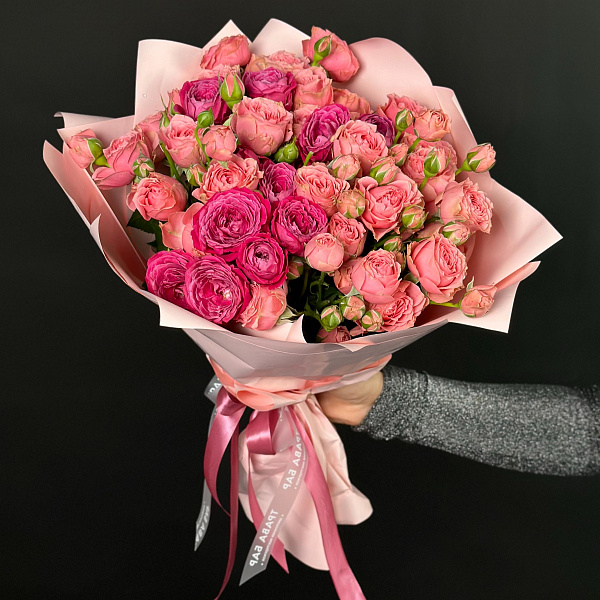 Букет "Розовый рай L" фото 2