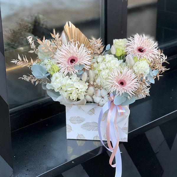 Композиция "Розовое шампанское" фото 3