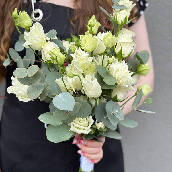 Свадебный букет "Магия белоснежности" фото 2