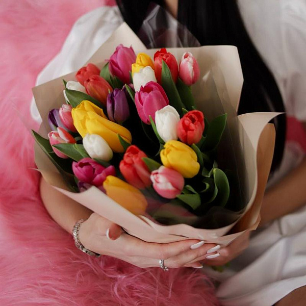 25 тюльпанов микс фото 2