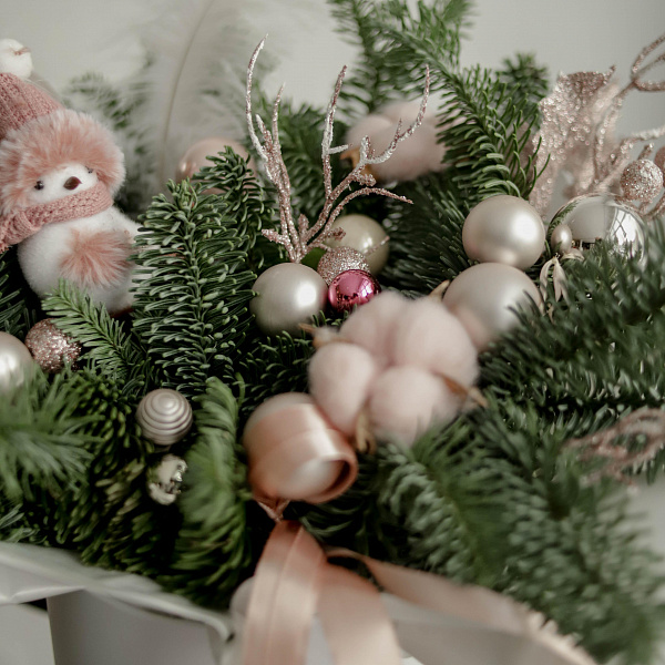 Композиция "Зимний румянец" фото 3