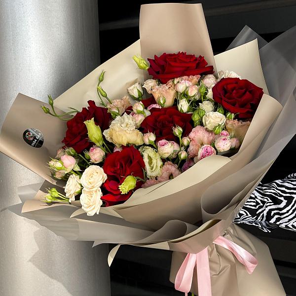 Букет "Цветочный блюз" фото 2