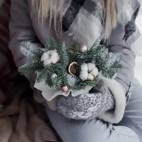 Композиция "Новогодний комплимент №3" фото 2